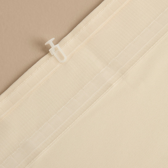 Kaşmir Home Holly Ada Fon Perde Krem 150x270 cm