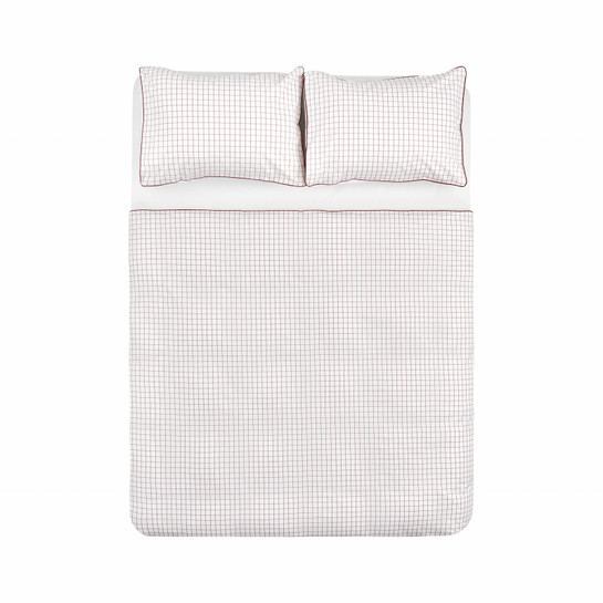 Nautica Home Daren %100 Pamuk Tek Kişilik Nevresim Takımı Red