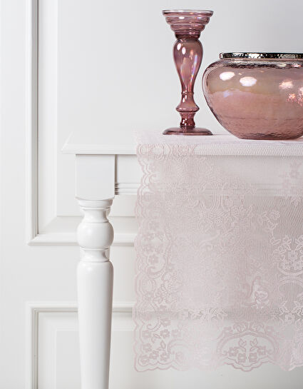 Karaca Home Laticia Pudra Raschel Runner 60x160