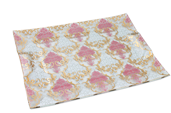 Karaca Gizem Pembe 19 Parça Çay Seti