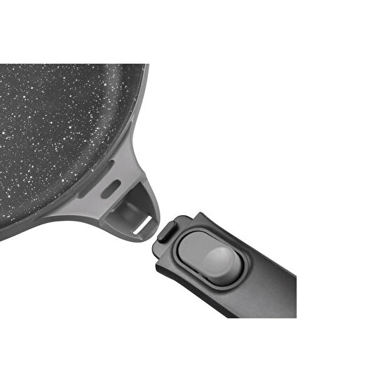 Berghoff Gem Çıkarılabilir Saplı Stay Cool Gri Tava 28 Cm