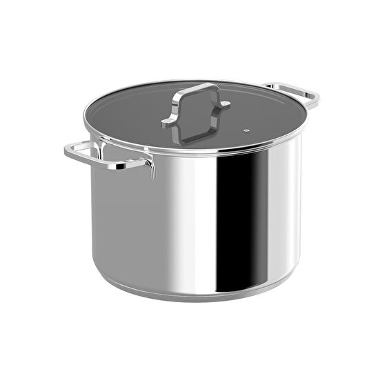 Berghoff Dina Helix Paslanmaz Çelik Kapaklı Tencere 26 Cm