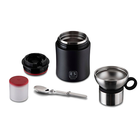 Bugatti Pas Cel Yemek Termosu 500ml Antrasit