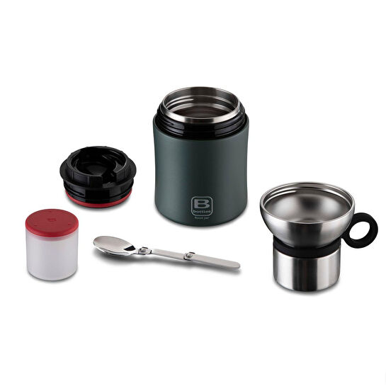 Bugatti Pas Cel Yemek Termosu 500ml Orman Yeşili