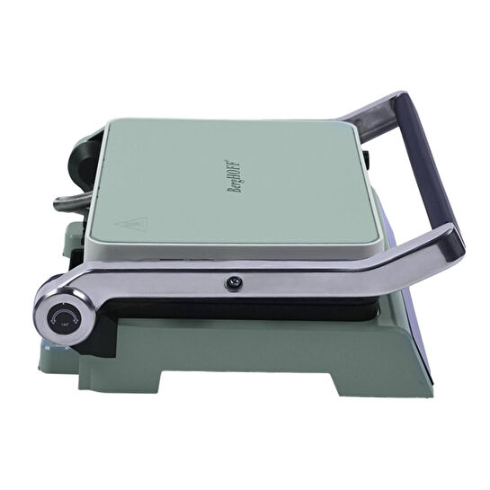 Berghoff Gem Retro Dijital Izgara & Tost Makinesi – 2000 W, 290×212 mm, LCD Dokunmatik Kontrol | Mint Yeşil