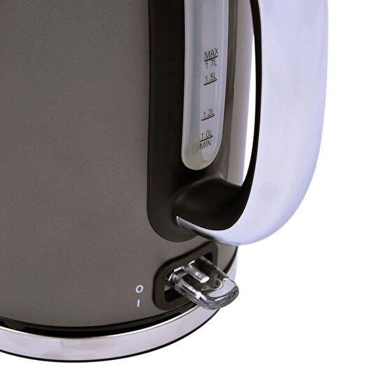 Berghoff Gem Titan 1,7 L Su Isıtıcı – 2200 W, Paslanmaz Çelik Gövde | Füme