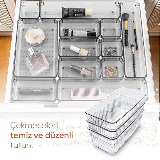 Vienev 20'li Çekmece Içi-banyo Içi Masaüstü Kozmetik Aksesuar Düzenleyici Organizer