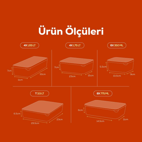Vienev 24'lü Buzdolabı Düzenleyici Organizer Mikrodalgaya Uygun Difriz Saklama Kabı Mint