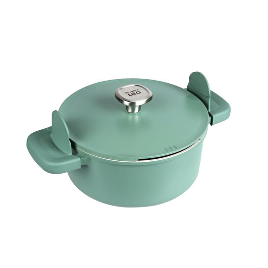 Berghoff Leo Phantom Kapakli Yapişmaz Tencere 24 Cm Forest Green