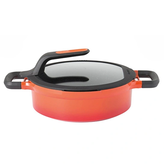 Berghoff Gem Stay Cool Pilav Tenceresi Turuncu 26 Cm
