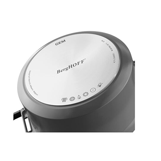 Berghoff Gem Stay Cool Tencere Gri 24 Cm