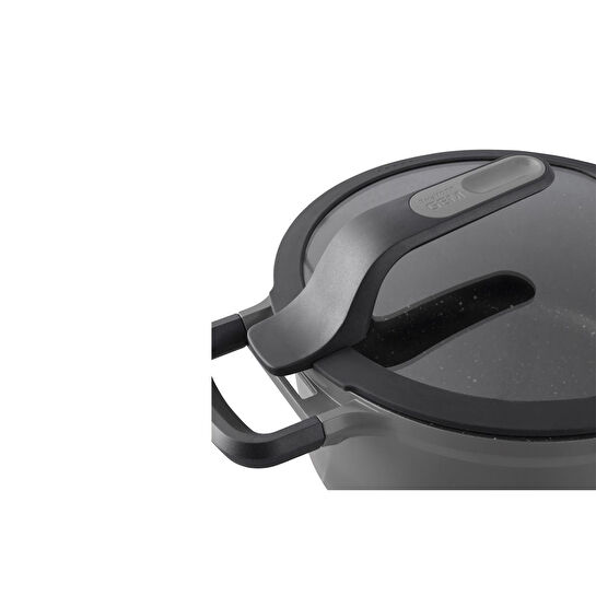 Berghoff Gem Stay Cool Tencere Gri 24 Cm