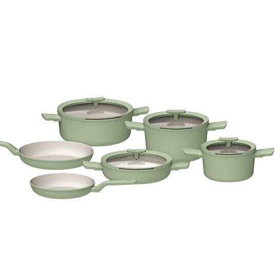 Berghoff Leo Balance 10 Parça Tencere Seti Sage