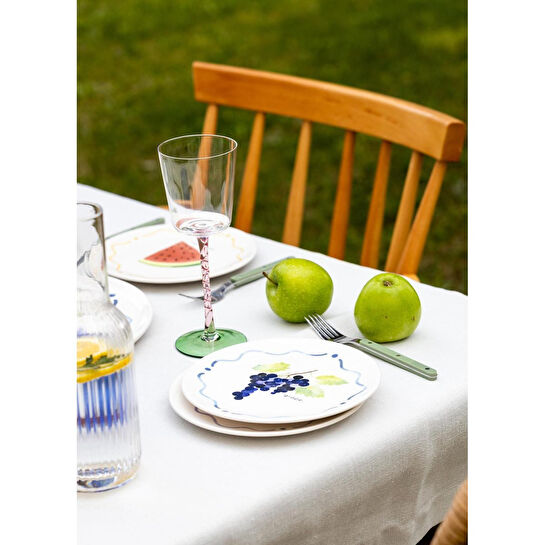 The Mia Furutta Pasta Tabağı 6lı Set 19 Cm