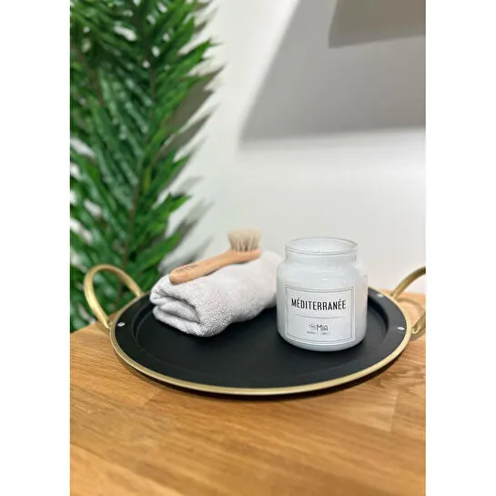 The Mia Galvin Tepsi Siyah 43x35 Cm