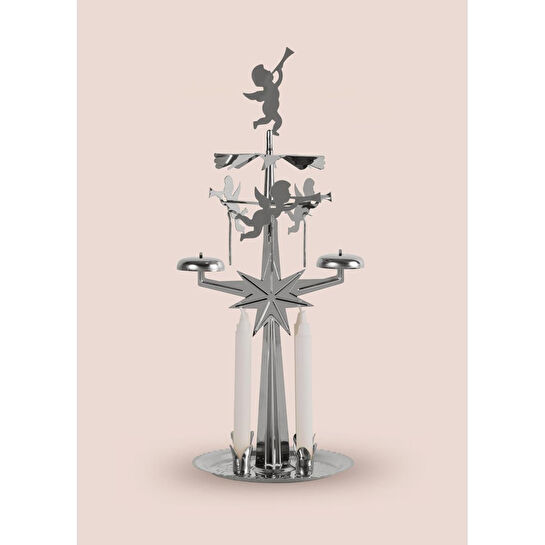 The Mia Angel Metal Mumluk Gümüş