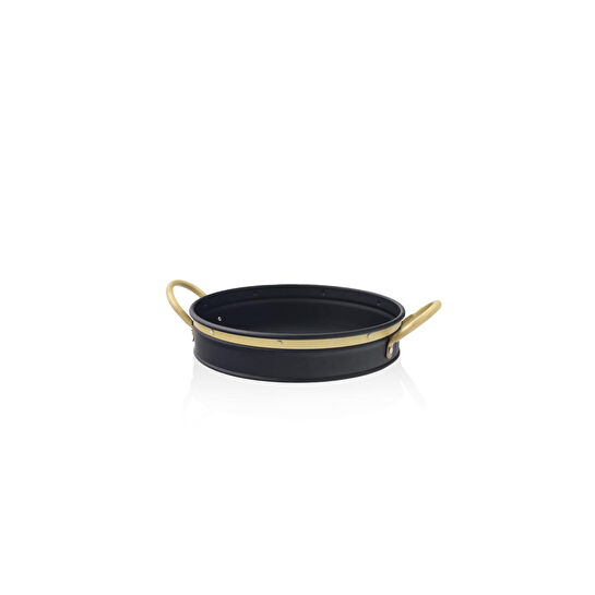 The Mia Galvin Tepsi Siyah 30 Cm