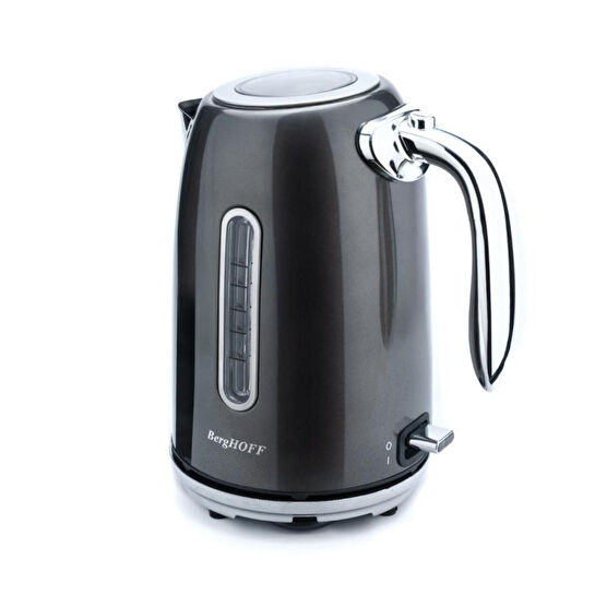 Berghoff Gem Metallic 1.7 Litre Su Isıtıcısı – 2200 W, Paslanmaz Çelik Gövde | Silver