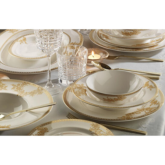 Royal Canterbury Liberty Gold 72 Parça Yemek Takımı