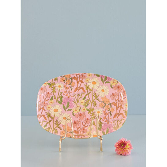 Rice Melamin Dikdörtgen Tabak - Daisy Dearest