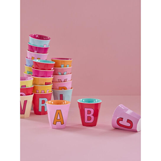 Rice Melamin Bardak - Pembe H