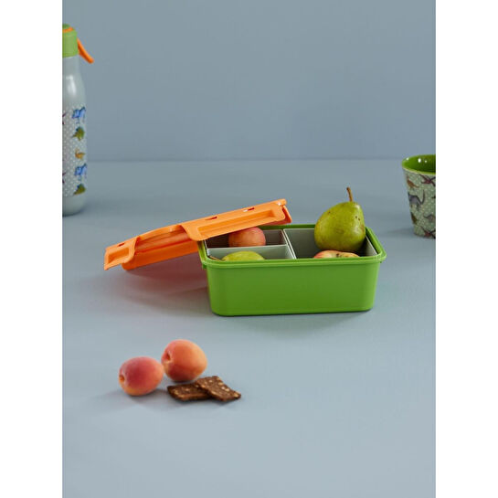 Rice Yemek Kutusu - Turuncu Ve Yeşil
