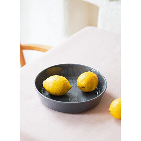 The Mia Noon Salata Kasesi Gri 23x6 Cm