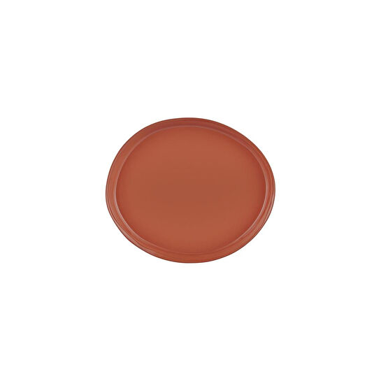 The Mia Cotta Limoges İkram Tabağı Terracota 16 Cm