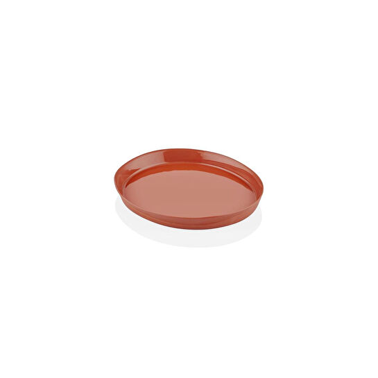 The Mia Cotta Limoges İkram Tabağı Terracota 16 Cm
