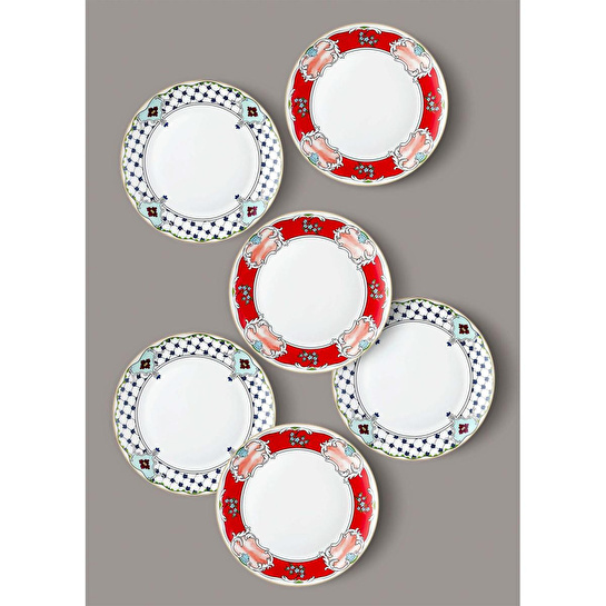 The Mia Amore Servis Tabağı 6 Kişilik