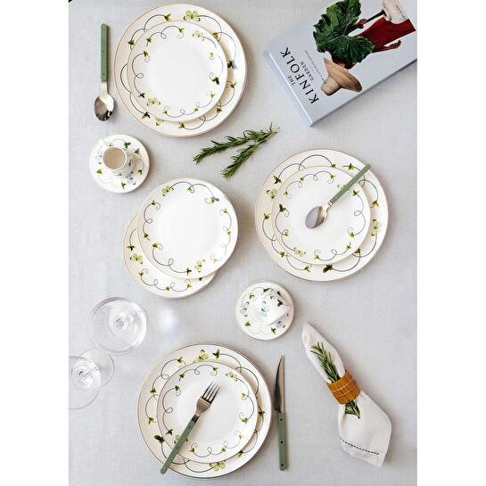 The Mia Butterfly Pasta Tabağı 6 Kişilik