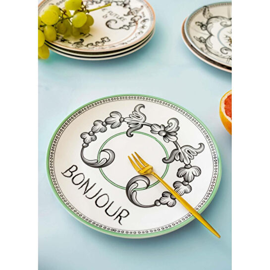 The Mia Bonjour Pasta Tabağı 6 Kişilik