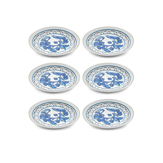 The Mia Azul Pasta Tabağı 6 Kişilik