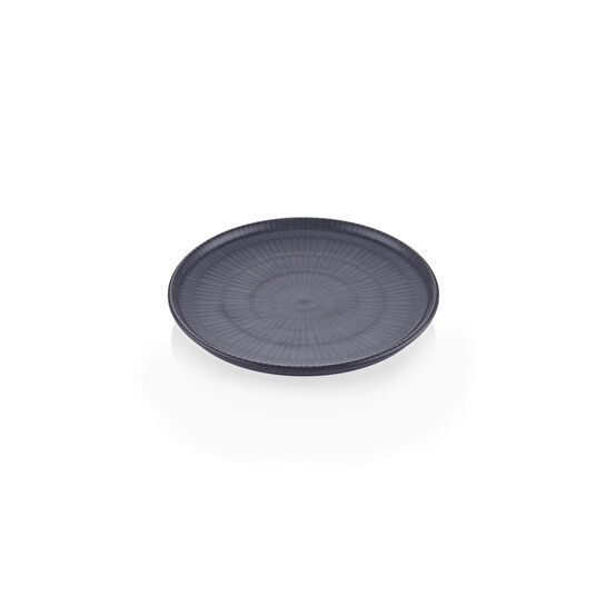 The Mia Noon Pasta Tabağı 6lı Set Gri 19 Cm