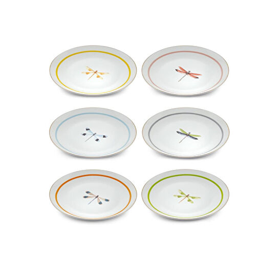 The Mia Dragonfly Pasta Tabağı 6 Kişilik