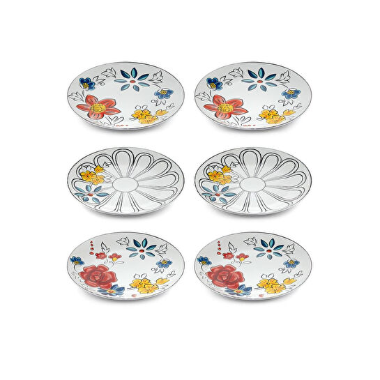 The Mia Fiore Pasta Tabağı 6 Kişilik