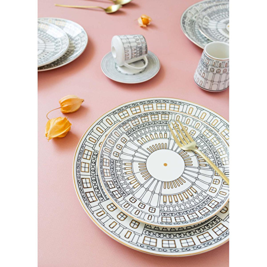 The Mia Citta Pasta Tabağı 6 Kişilik