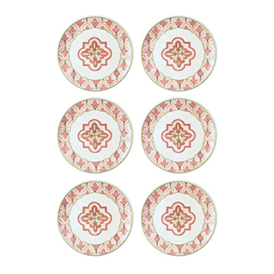 The Mia Dolce Vita Pasta Tabağı 6lı Set 19 Cm Dvt0002