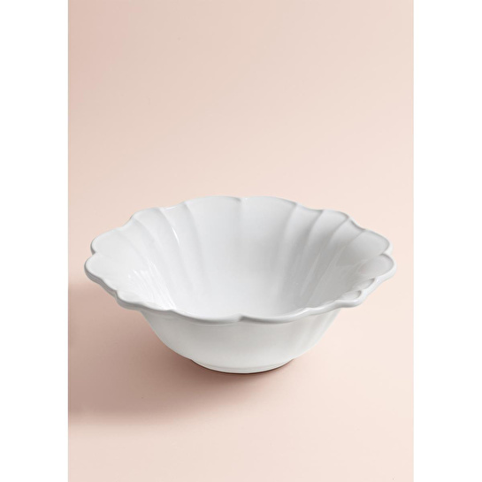 The Mia Grande Salata Kasesi Beyaz 28x10 Cm Grd0010