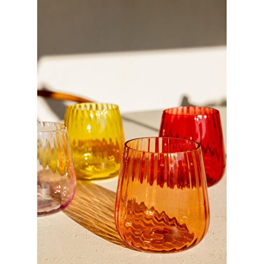 The Mia Cam Su Bardağı Turuncu 450 Ml Brd0127