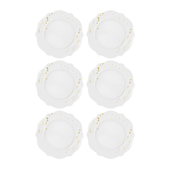 The Mia Splash Servis Tabağı 6 Parça 27 Cm