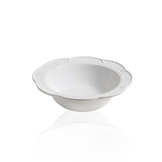 The Mia Grande Salata Kasesi Beyaz 31x9 Cm Grd0015