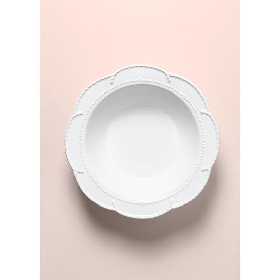 The Mia Grande Salata Kasesi Beyaz 31x9 Cm Grd0015