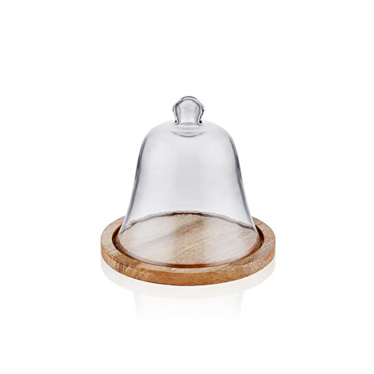 The Mia Madera Kek Saklama Fanusu 20x21x21 Cm