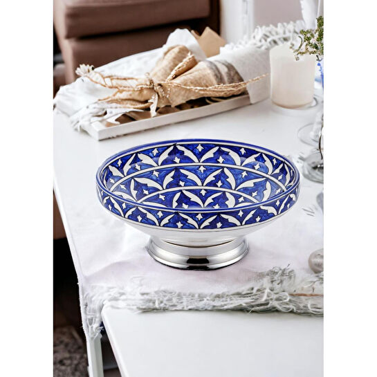 The Mia Corallo Salata Kasesi Mavi 32x32x13 Cm