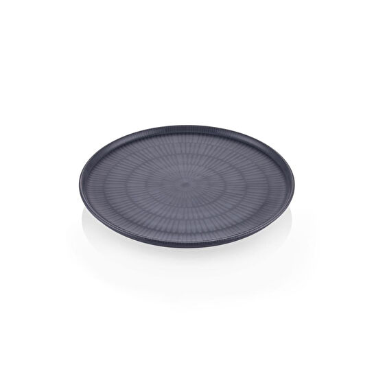 The Mia Noon Servis Tabağı 6lı Set Gri 26 Cm