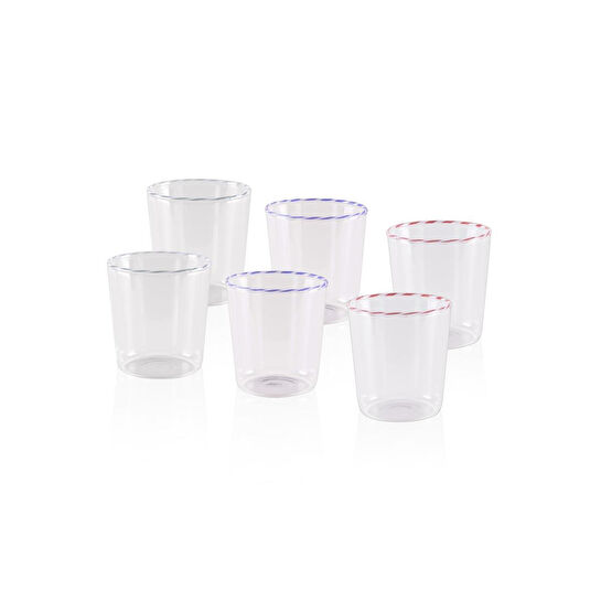 The Mia Borosilikat Su Bardağı 6 Parça 320 Ml
