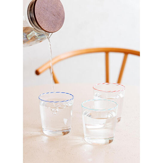 The Mia Borosilikat Su Bardağı 6 Parça 320 Ml