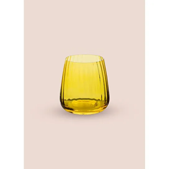 The Mia Cam Su Bardağı Sarı 450 Ml Brd0129