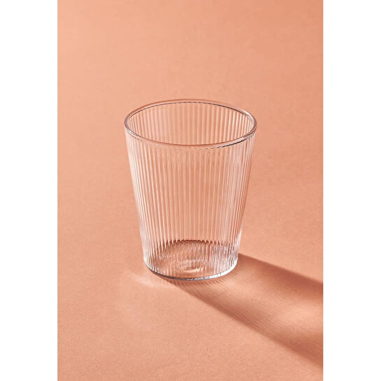 The Mia Striped Borosilikat Cam Bardak 400 Ml